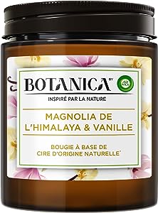 AIRWICK BOUGIE BOTANIQUE VANILLE & MAGNOLIA 205G