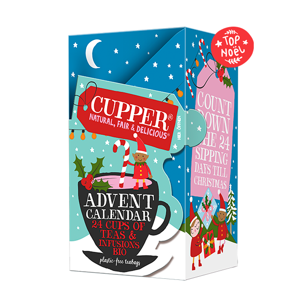 CUPPER CALENDRIER DE THÉ BIO X24 SACHETS 48 G