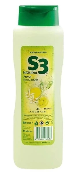 S3 COLOGNE CLASSIQUE FRAIS 600ML