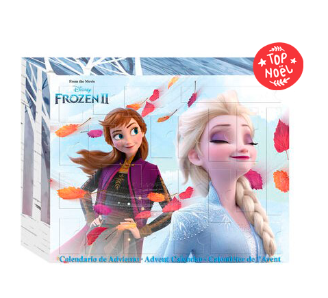 FROZEN CALENDRIER DE L'AVENT 24 PIÈCES