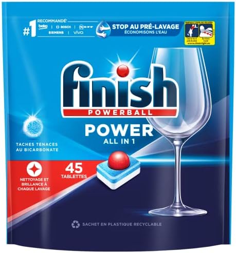 FINISH MÁQUINA POWERBALL ALL IN 1 REGULAR 45 CAPS