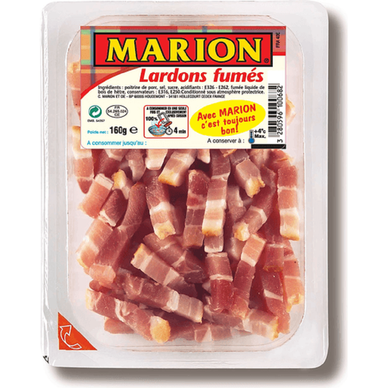 MARION Lardons Fumes 150 G