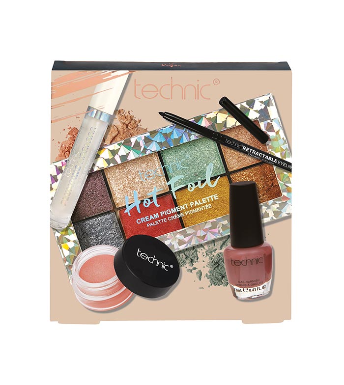 TECHNIC SET MAQUILLAJE 5 PIEZAS