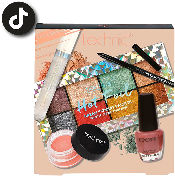 TECHNIC SET MAQUILLAJE 5 PIEZAS