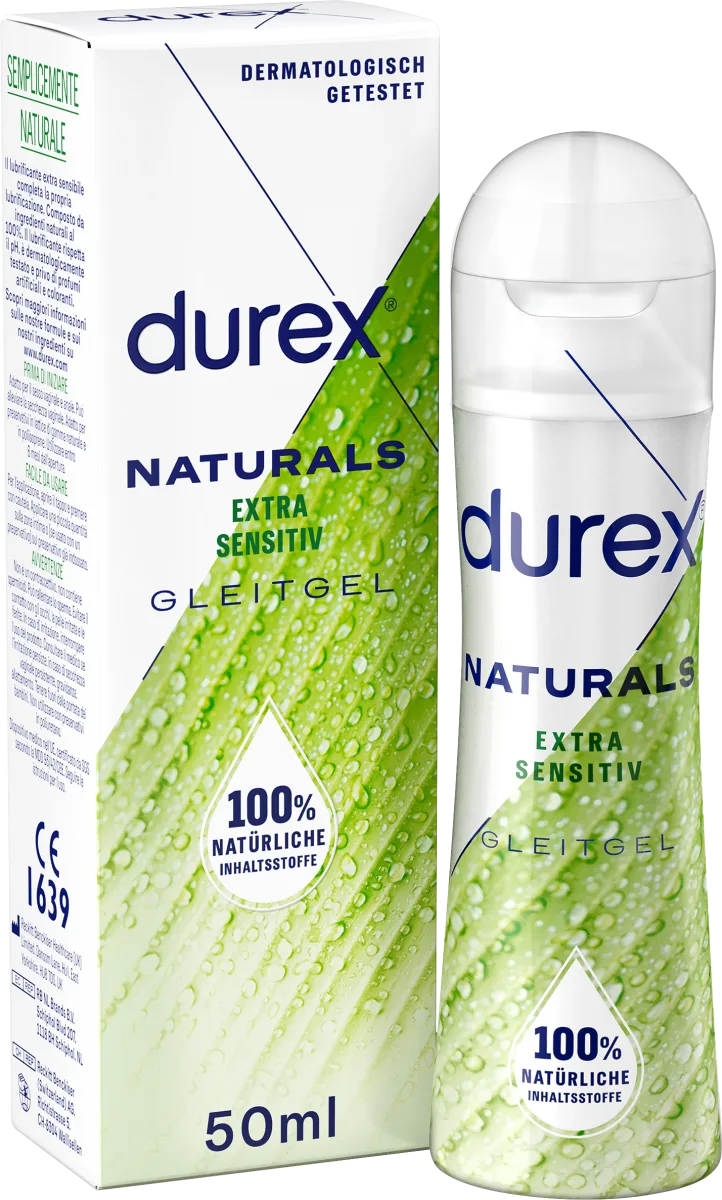 DUREX GEL LUBRICANTE NATURALS EXTRA SENSITIVE 50ML