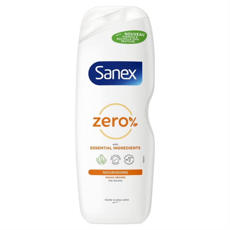 SANEX Gel De Bain Zéro % Peau Sèche 725Ml