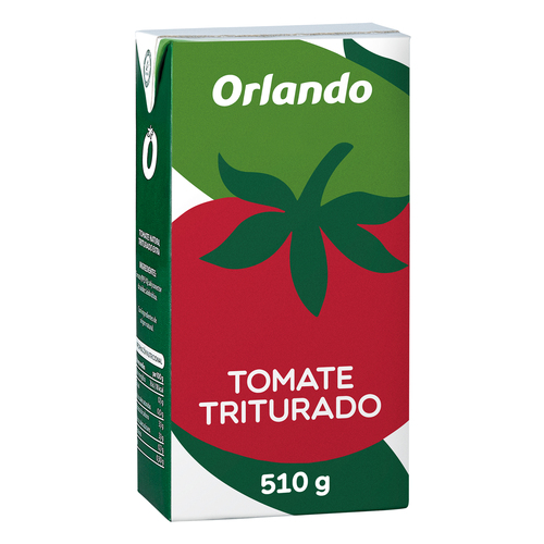 ORLANDO TOMATE NATURAL TRITURADO BRIK 510G