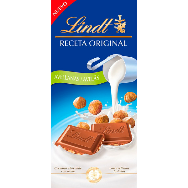 LINDT LAIT DE NOISETTE 125G