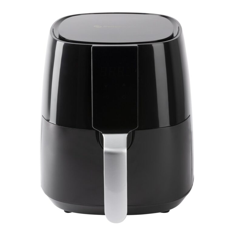 SWISS HOME Friteuse À Air 3,8L 1450W Numérique Noir