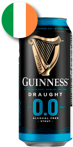 GUINNESS CERVEZA DRAUGHT 0,0 44CL