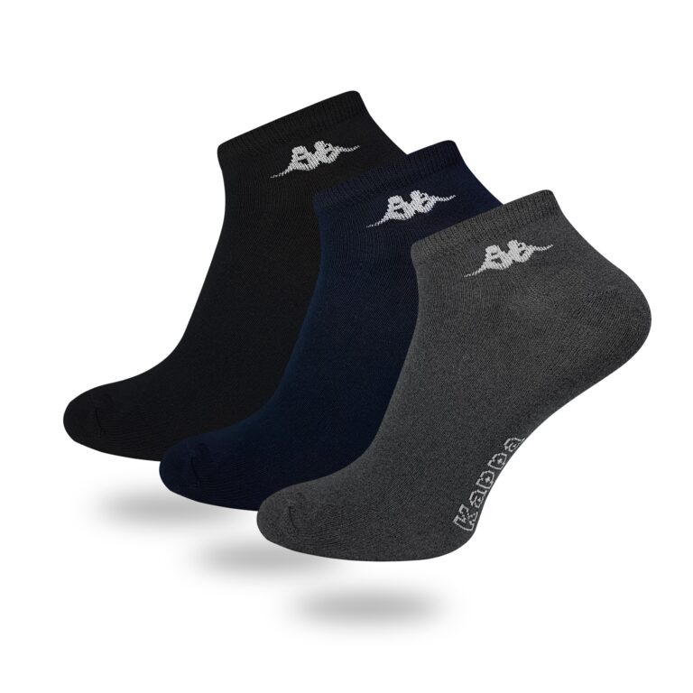 KAPPA Lot De 3 Chaussettes Sneakers