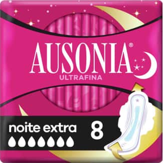 AUSONIA AIR DRY NOCHE ALAS ULTRA FINA 8UDS
