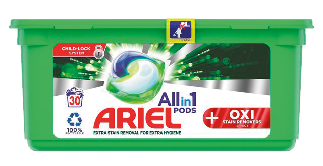 ARIEL DET PODS TOUT EN 1 OXI 30D