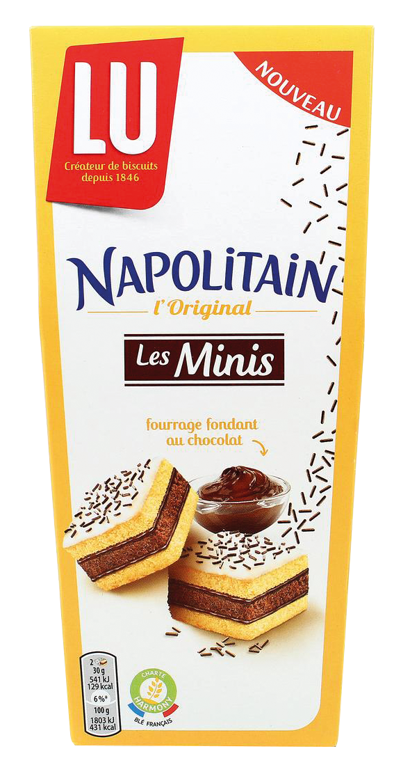 LU MINI NAPOLITAIN 90G