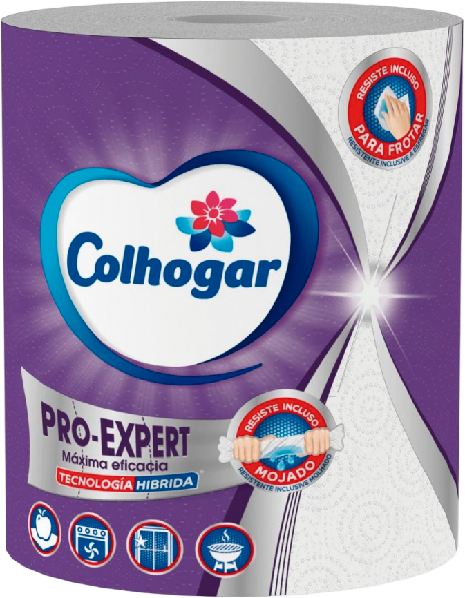 COLHOGAR PAPEL COCINA BOBINA JUMBO PRO-EXPERT 2 CAPAS