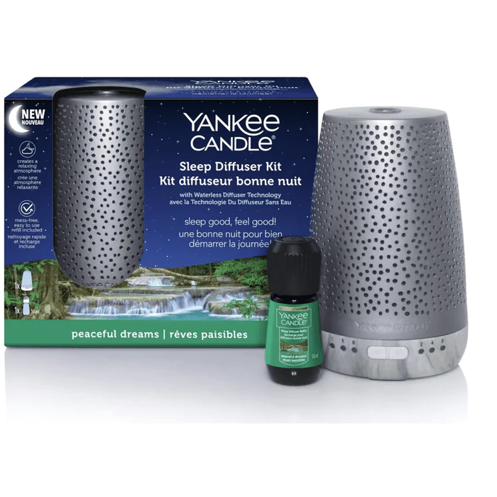 YANKEE CANDLE KIT DIFUSOR DULCES SUEÑOS