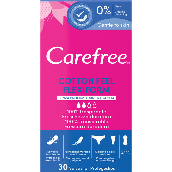 CAREFREE Antidérapant Flexiform Fresh 20 10 Unité