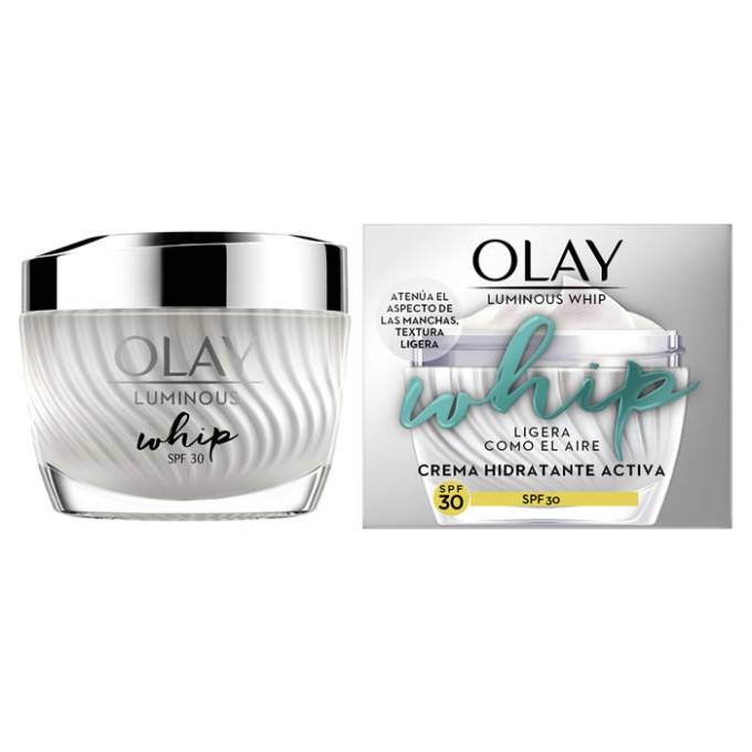 OLAY LUMINOUS WHIP CREAM DÍA LIGERA SPF30 50ML