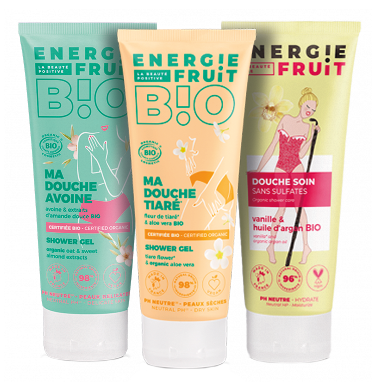 ENERGIE FRUIT GEL DOUCHE AVOINE ET AMANDE BIO 200ML