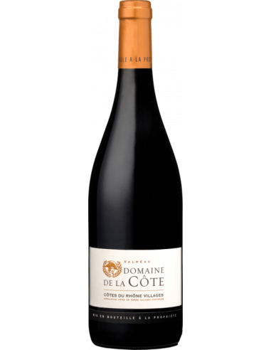 DOMAINE DE LA COTE VIN ROUGE VALREAS 75 CL