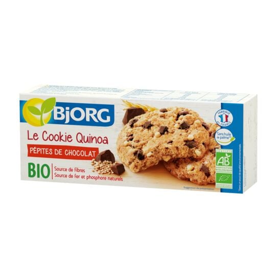 BJORG COOKIE PEPITES DE CHOCO. QUINOA BIO 175G