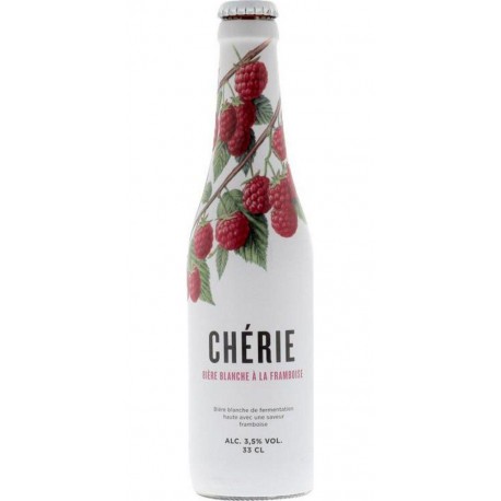 CHÉRIE BIÈRE BLANCHE À LA FRAMBOISE 33 CL