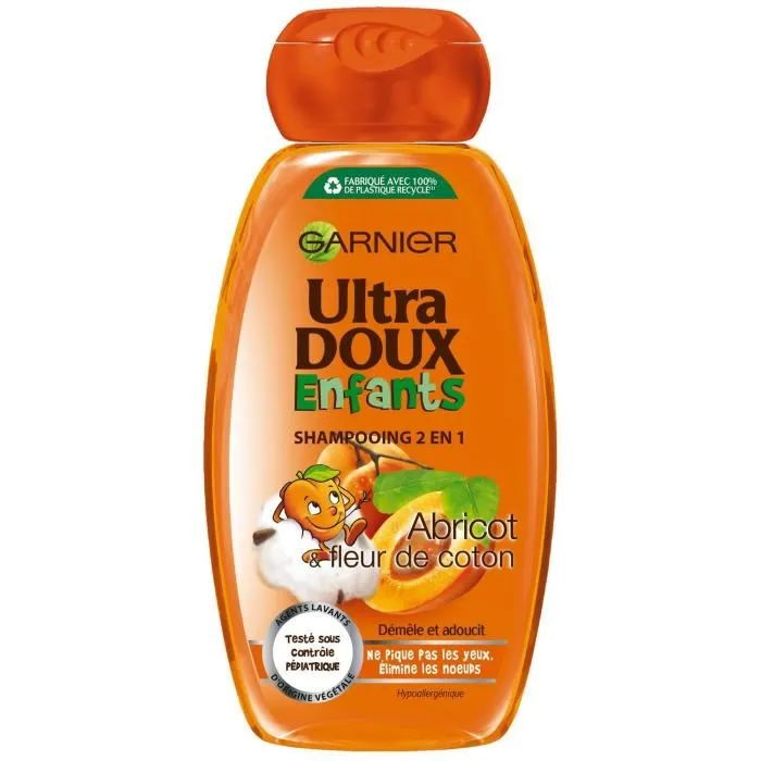 ULTRA DOUX SHAMPOOING ULTRA DOUX ABRICOT ENFANTS 40