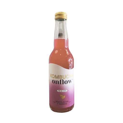 KOMBUCHA ONFLOW BOISSON BIO MANGUE BETTERAVE 33CL
