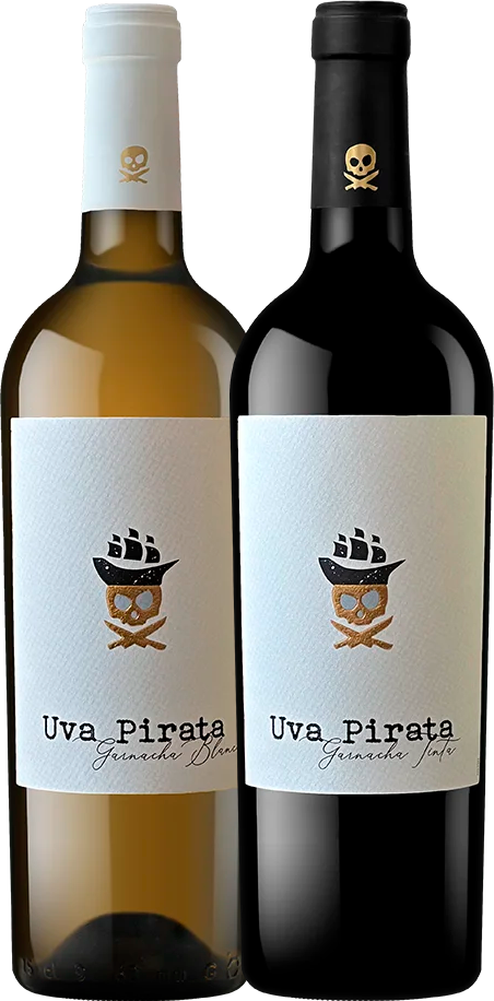 UVA PIRATA Vino Tinto / Blanco Garnacha 75cl.
