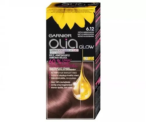 GARNIER Tinte 6.12 rubio oscuro garnier olia