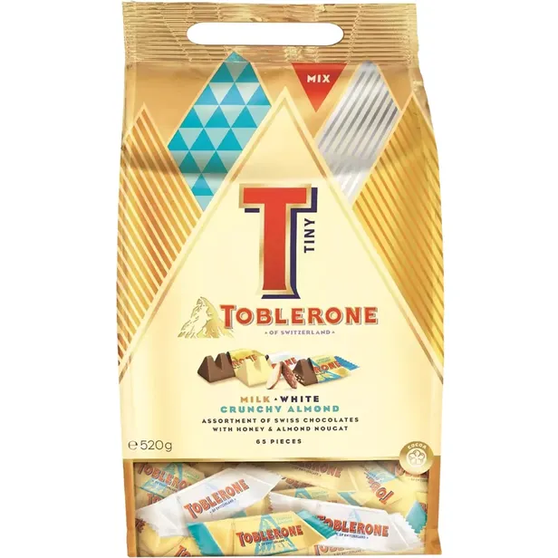 TOBLERONE Tiny Mix Crunchy 520g.