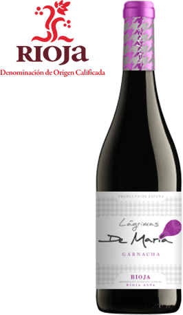 LÁGRIMAS DE MARIA Vino tinto garnacha 75cl