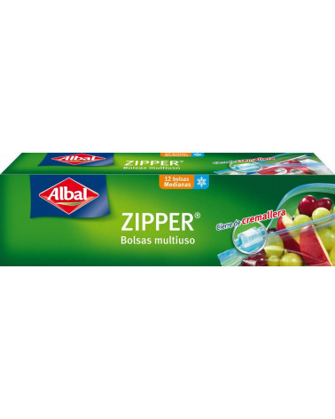 ALBAL FERMETURE À GLISSIÈRE 1L 12UN