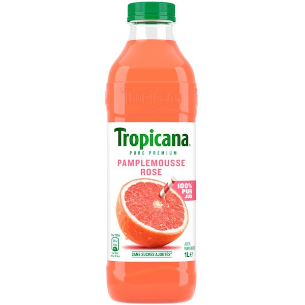 TROPICANA JUS DE PAMPLEMOUSSE 1L