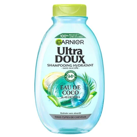 ULTRA DOUX SHAMPOOING NOIX DE COCO ET ALOE 250G