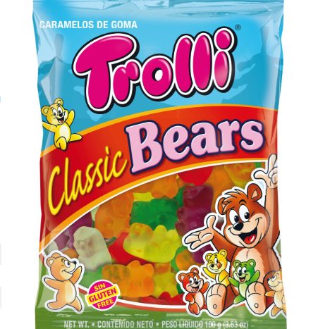TROLLI OURS PAILLETTES 100GR HALAL