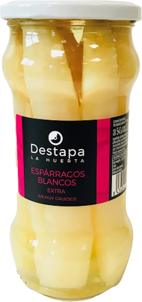 DESTAPA LA HUERTA ASPERGES BCO TRÈS ÉPAISSES 4/6 FCO 205 G