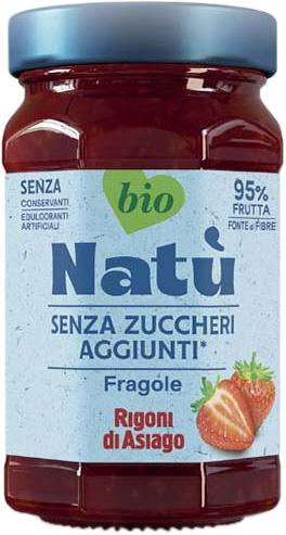 RIGONI DI ASIAGO Natù Confiture Fraise Bio 240g.