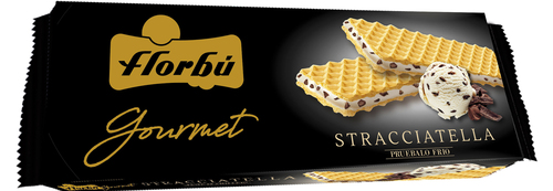 FLORBÚ BARQUILLO GOURMET STRACCIATELLA 195G