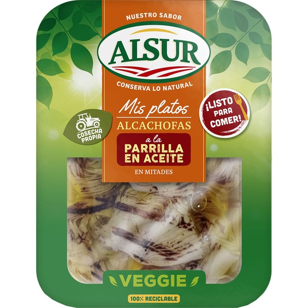 ALSUR ALCACHOFAS A LA PARRILLA EN ACEITE 190G