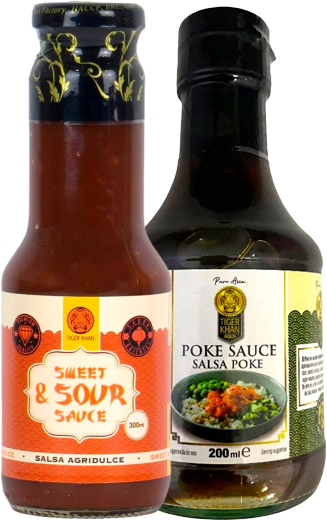 TIGER KHAN SALSA AGRIDULCE 300ML / POKE 200ML
