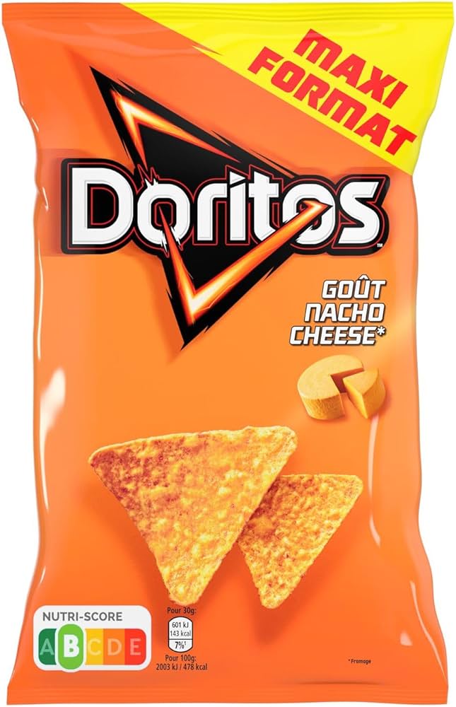 DORITOS CHIPS GOUT NACHO CHEESE 230G