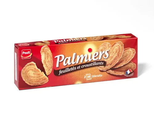POULT PALMIERS GALLETAS 100G