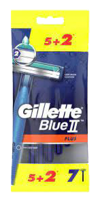GILLETTE BLUE II PLUS MAQUINILLAS DESECHABLE 5UD+2UD
