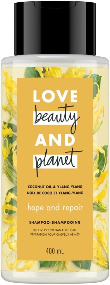 LOVE BEAUTY & PLANET SHAMPOOING ESPOIR & RÉPARATEUR 400ML