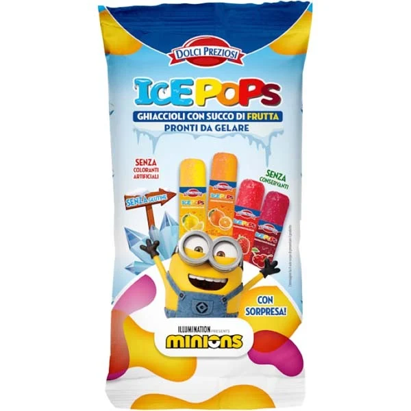 DOLCI PREZIOSI HIELO POP MINIONS 10X40ML