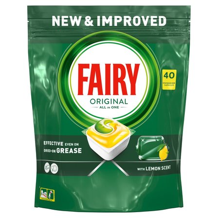 FAIRY MAQ TOUT EN 1 CITRON 40 CAPS