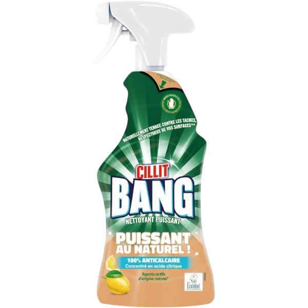 CILLIT BANG Spray Nettoyant Sdb Anticalcaire 750ml.
