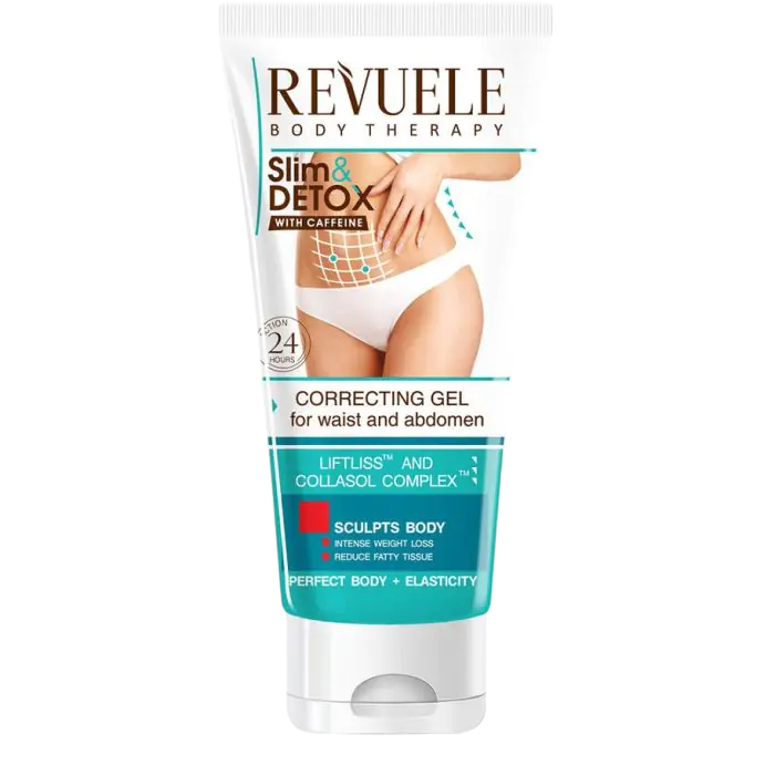 REVUELE Gel Anti-Cellulite Abdomen au Café 200ml.