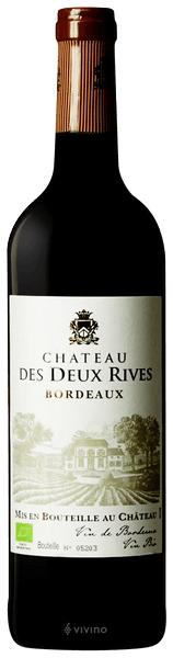 DEUX RIVES VIN ROUGE AOC BORDEAUX 75CL